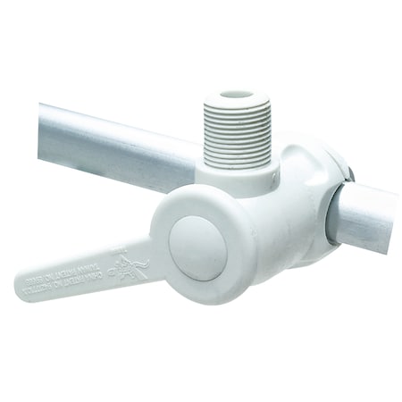 Seachoice Nylon Antenna Rail Mount - White 19561